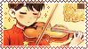 omori playing his violin